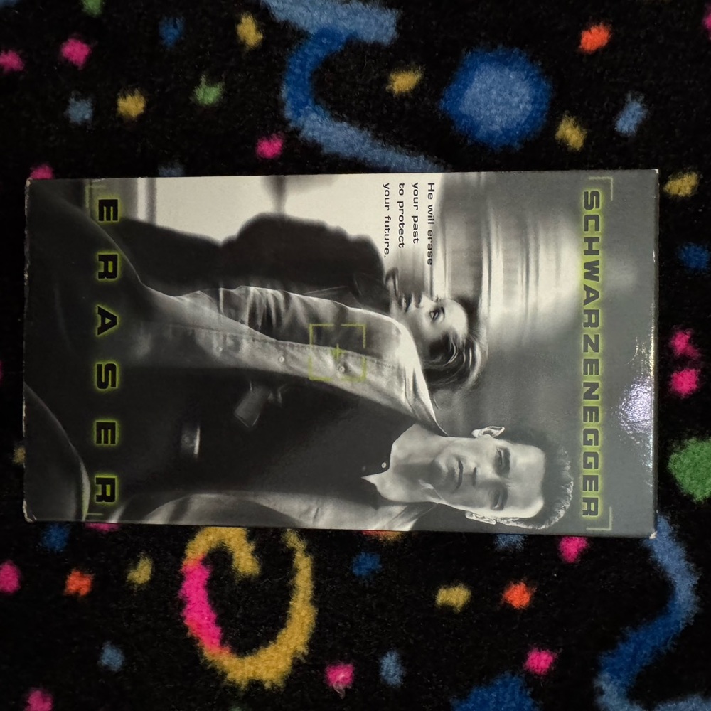 Eraser Movie VHS‎ Tape